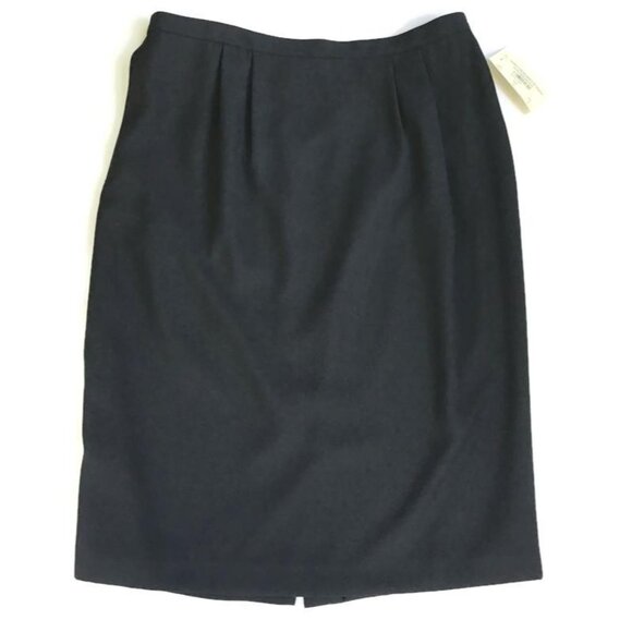 Kasper for Dillards Womens Suit 16W 3 Pc. Jacket Skirt Pants Navy Blue Business - Picture 7 of 16